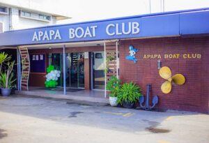 Main entrance of Apapa Boat Club