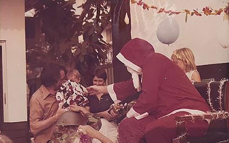 Historical photograph from the Apapa Boat Club Christmas Party in 1979